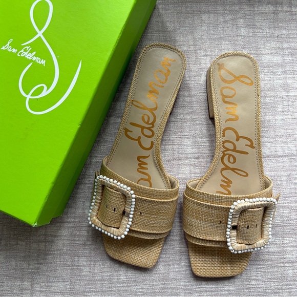 Sam Edelman Shoes - Sam Edelman Deacon Beaded Slide Sandal size 9.5